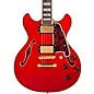 D'Angelico Excel Mini DC Semi-Hollow Electric Guitar Transparent Cherry thumbnail