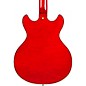 D'Angelico Excel Mini DC Semi-Hollow Electric Guitar Transparent Cherry