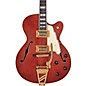 D'Angelico Deluxe Series 175 With TV Jones Humbuckers Limited-Edition Hollowbody Electric Guitar Matte Walnut thumbnail