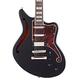 Open Box D'Angelico Deluxe Series Bedford SH Limited-Edition Solidbody Electric Guitar with Stopbar tailpiece Level 1 Matte Black