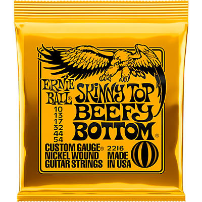 Ernie Ball Skinny Top/Beefy Bottom 2216 (10-54) Nickel Wound Electric Guitar Strings for sale