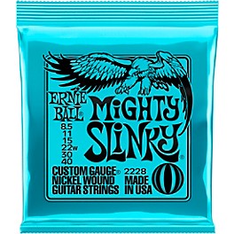 Ernie Ball Mighty Slinky 2228 (8.5-40) Nickel Wound Electric Guitar Strings