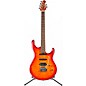 Open Box Ernie Ball Music Man Luke 3 HSS Quilt Maple Top Rosewood Fingerboard Electric Guitar Level 2 Cherry Burst 1978810...