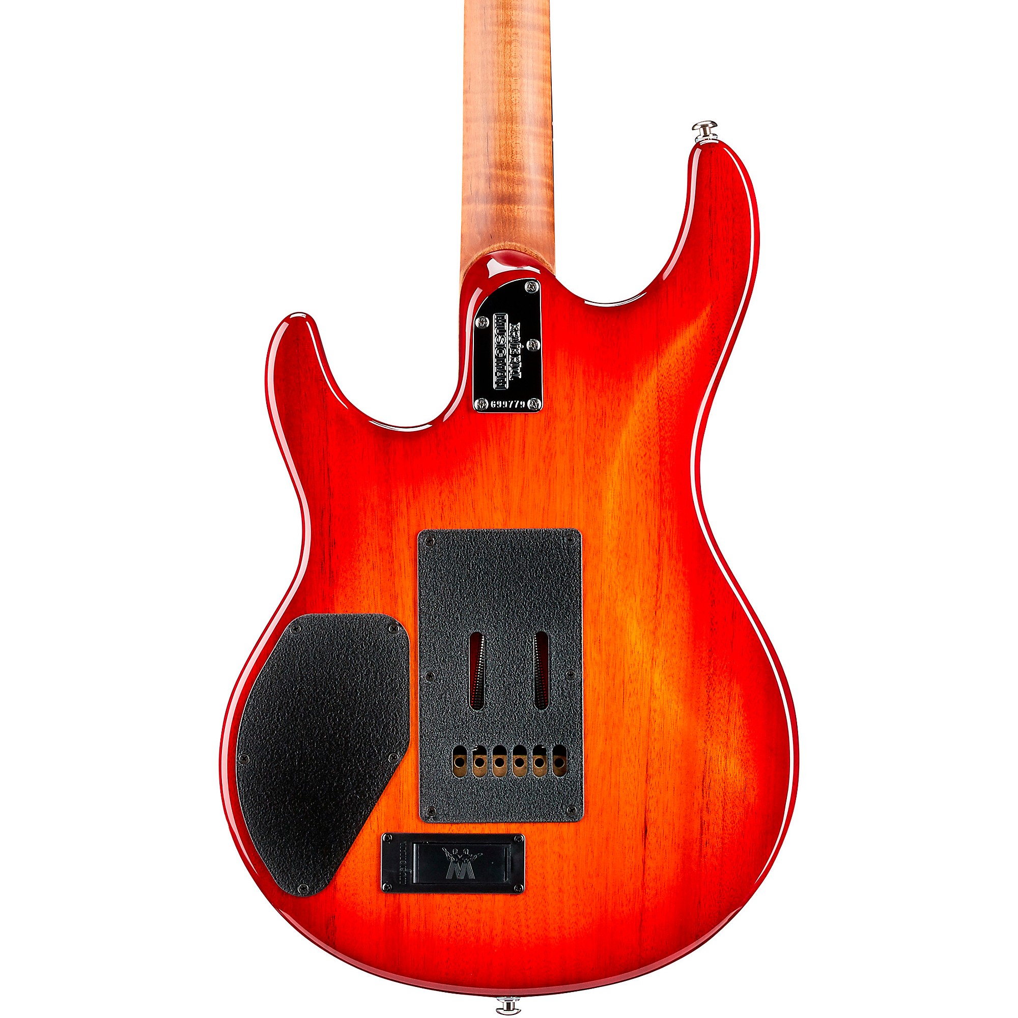 Platinum Ernie Ball Music Man Luke 3 HH Quilt Maple Top