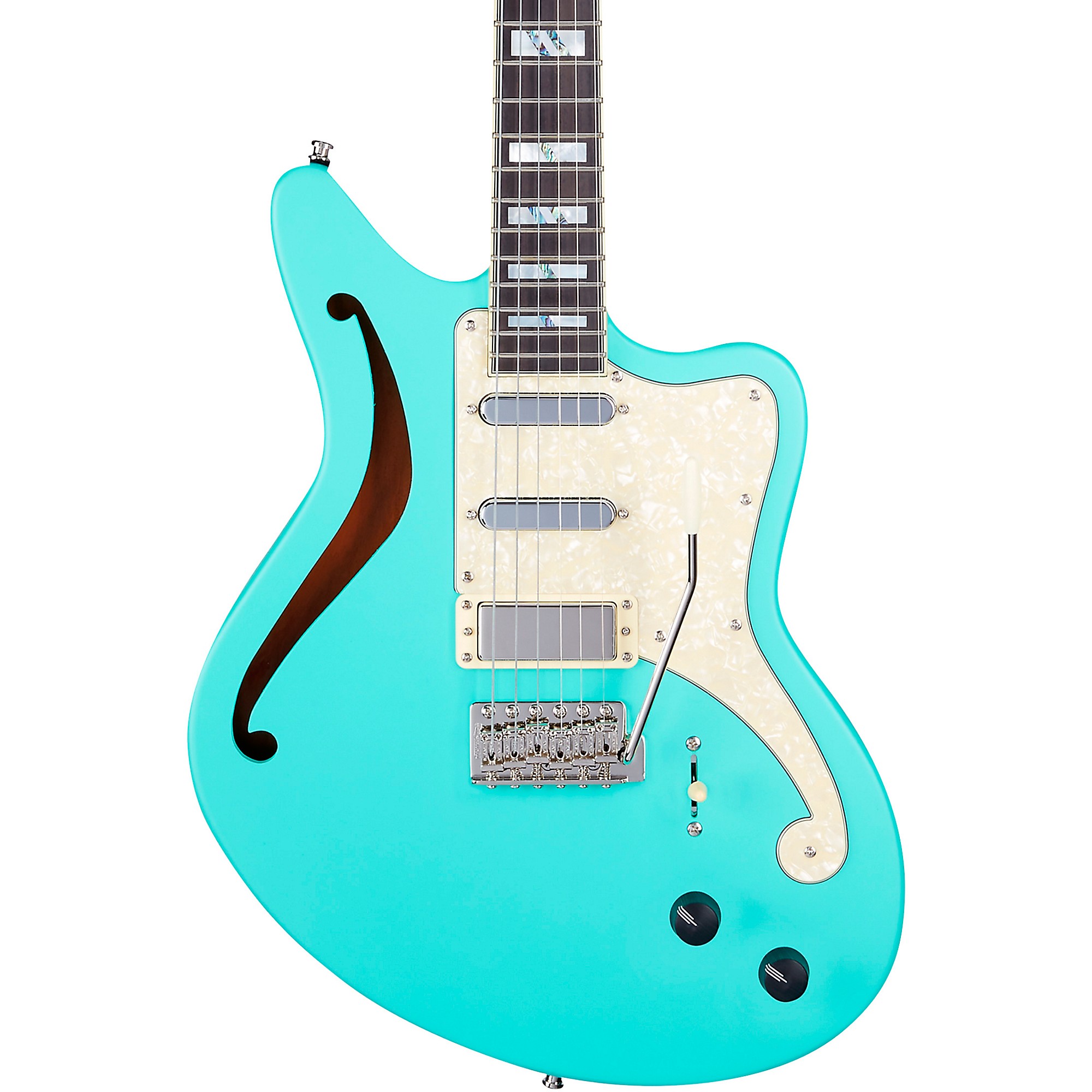 ギター D'Angelico Deluxe Bedford SH MatteWalnut Deluxe Bedford SH - D'Angelico Guitars