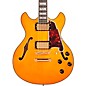 D'Angelico Excel Series Mini DC Semi-Hollow Electric Guitar Spruce top USA Seymour Duncan Humbuckers Stop-bar Tailpiece Vintage Natural thumbnail