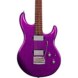 Ernie Ball Music Man Luke 3 HH Rosewood Fingerboard Electric Guitar Fuchsia Sparkle