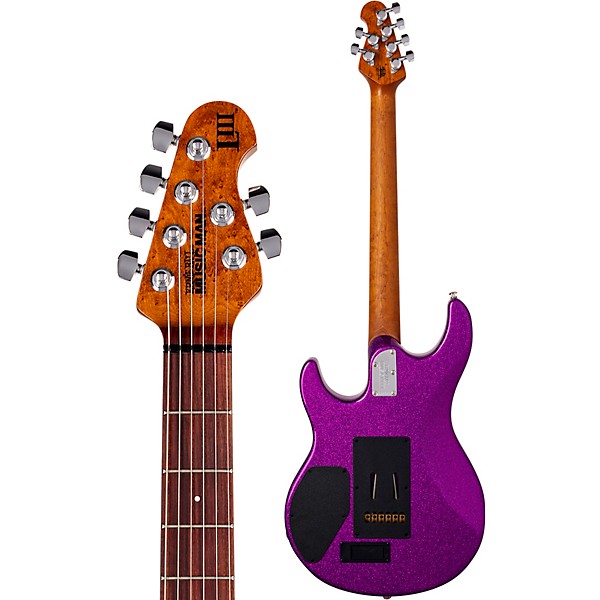 Ernie Ball Music Man Luke 3 HH Rosewood Fingerboard Electric Guitar Fuchsia Sparkle