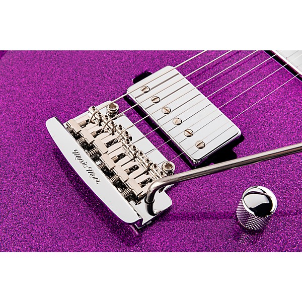 Ernie Ball Music Man Luke 3 HH Rosewood Fingerboard Electric Guitar Fuchsia Sparkle