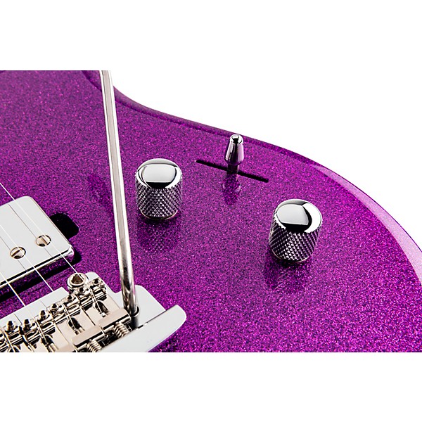 Ernie Ball Music Man Luke 3 HH Rosewood Fingerboard Electric Guitar Fuchsia Sparkle