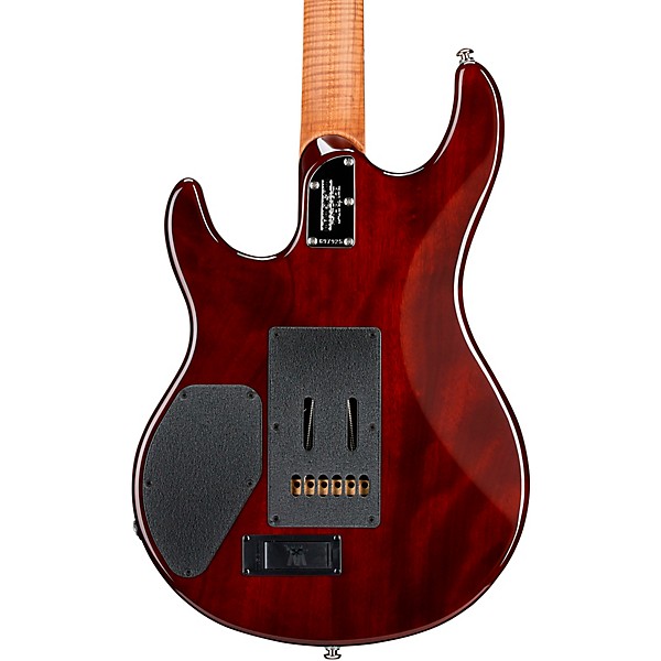 Open Box Ernie Ball Music Man Luke 3 HH Flame Maple Top Rosewood Fingerboard Electric Guitar Level 2 Luscious Green 197881...