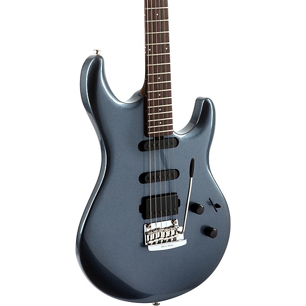 Ernie Ball Music Man Luke III HSS Rosewood Fingerboard Electric Guitar Bodhi Blue