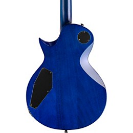 Open Box ESP LTD EC-1000 Burl Poplar Electric Guitar Level 2 Blue Natural Fade 197881153137