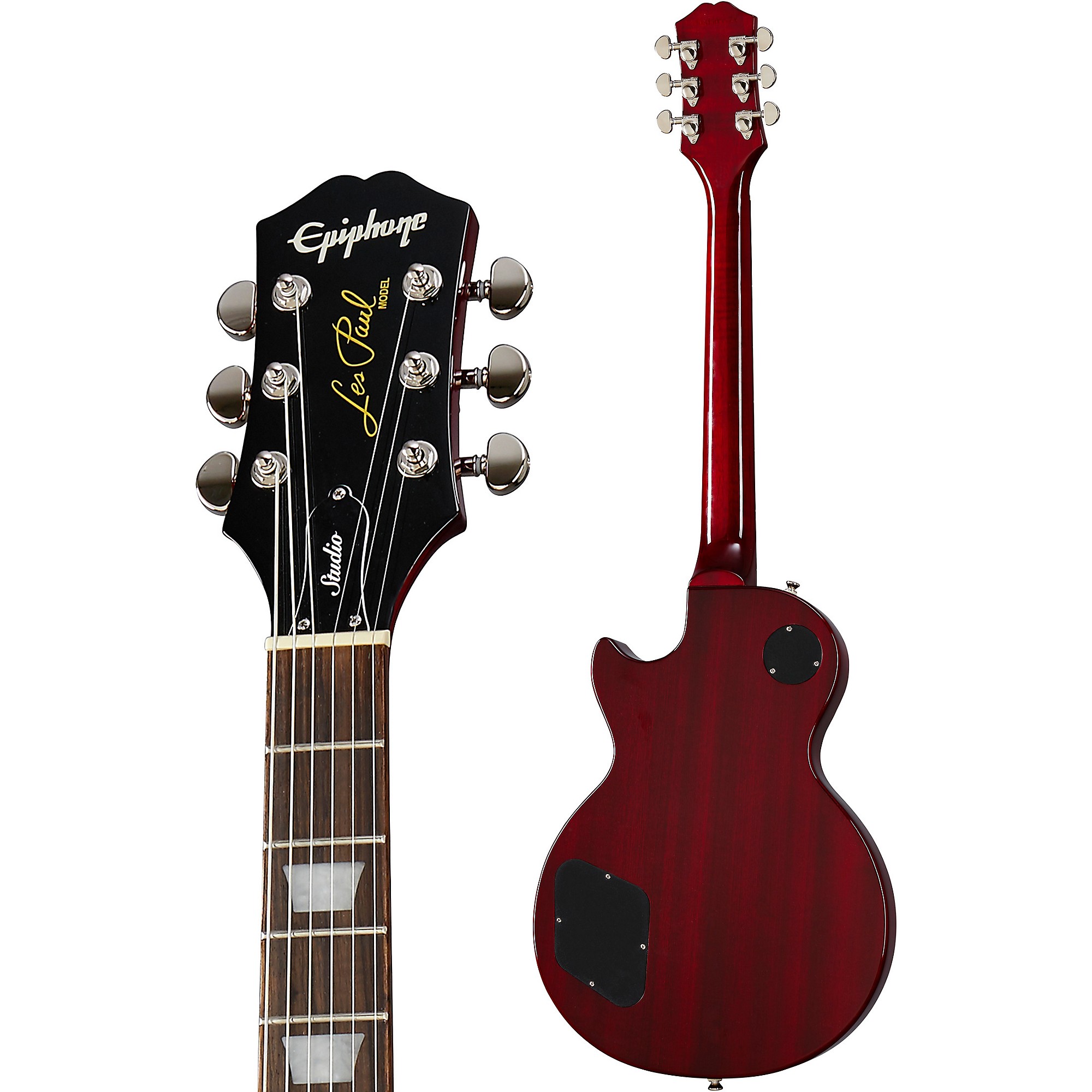 Epiphone Les Paul Studio Electric Guitar Wine Red | Guitar Center