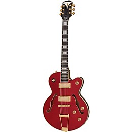 Open Box Epiphone Uptown Kat ES Semi-Hollow Electric Guitar Level 2 Ruby Red Metallic 194744037306