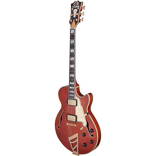 D'Angelico Deluxe Series SS Semi-Hollow Electric Guitar USA
