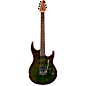 Ernie Ball Music Man Luke 3 HSS Flame Maple Top Rosewood Fingerboard Electric Guitar Luscious Green