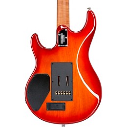 Ernie Ball Music Man Luke 3 HSS Flame Maple Top Rosewood Fingerboard Electric Guitar Cherry Burst