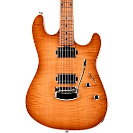 Ernie Ball Music Man Sabre HH Maple Fingerboard Electric Guitar Honey Suckle