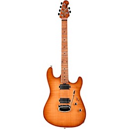 Ernie Ball Music Man Sabre HH Maple Fingerboard Electric Guitar Honey Suckle