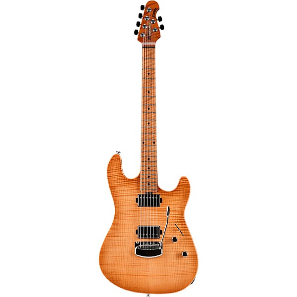 Ernie Ball Music Man Sabre HH Maple Fingerboard Electric Guitar Honey Suckle