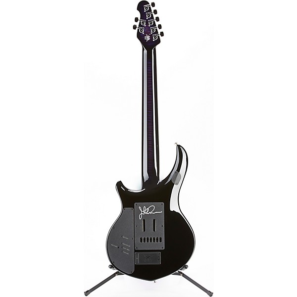 Platinum Ernie Ball Music Man Majesty 7 Quilt Maple Top