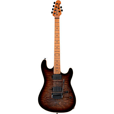 Ernie Ball Music Man Sabre Hh Maple Fingerboard Black Hardware Electric Guitar Cobra Burst for sale