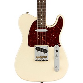 Blemished Fender American Showcase Telecaster Rosewood Fingerboard Electric Guitar Level 2 Olympic Pearl 197881165284