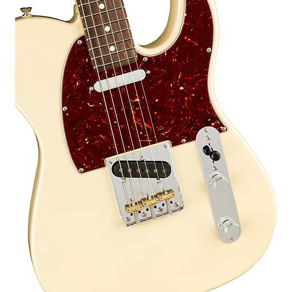 Fender American Showcase Telecaster Rosewood Fingerboard Electric Guitar Olympic Pearl