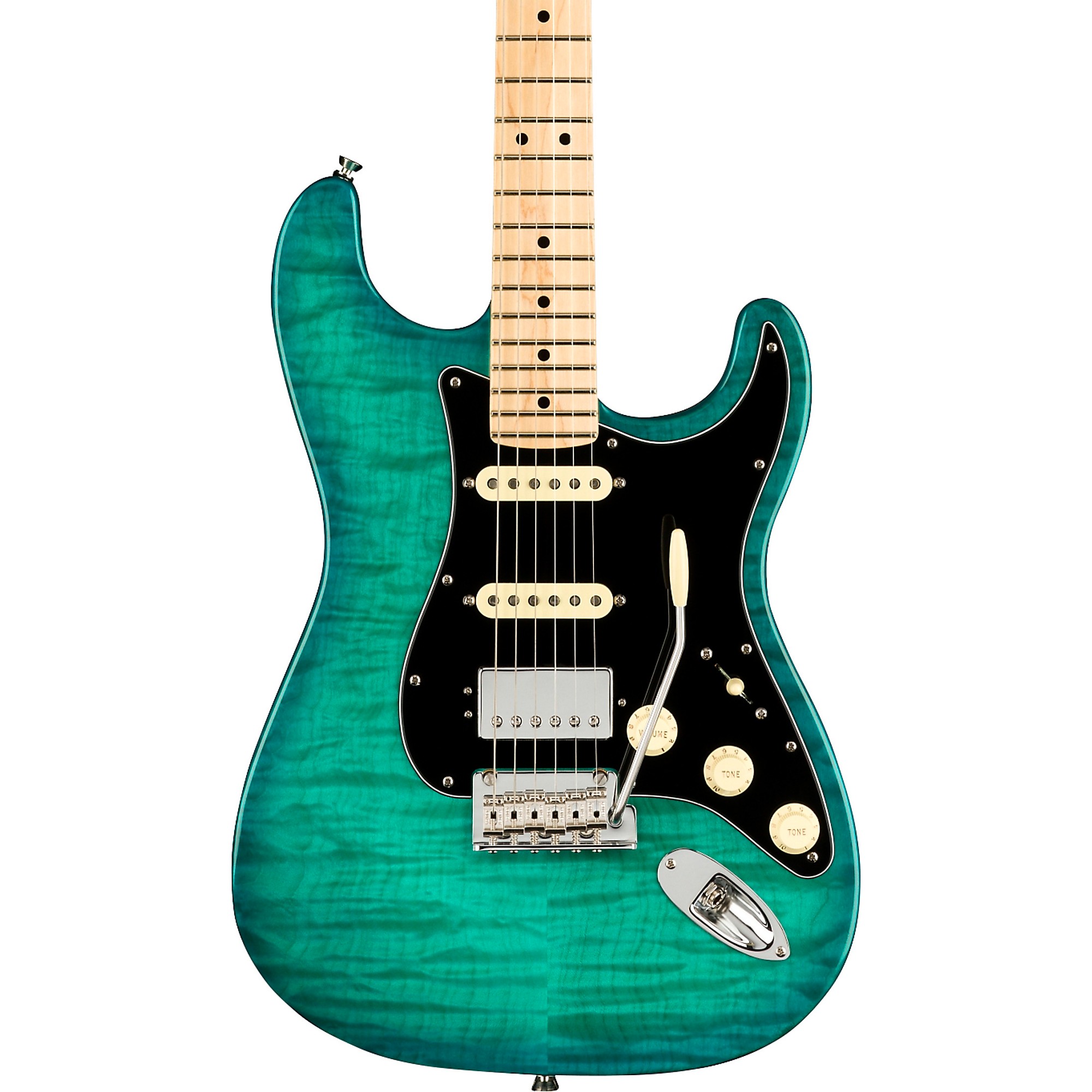 Fender American Showcase QMT Stratocaster HSS Maple Fingerboard