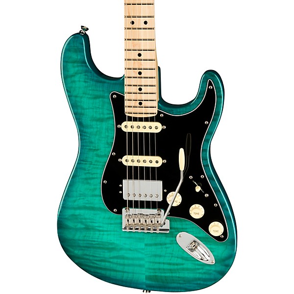 Fender American Showcase QMT Stratocaster HSS Maple Fingerboard
