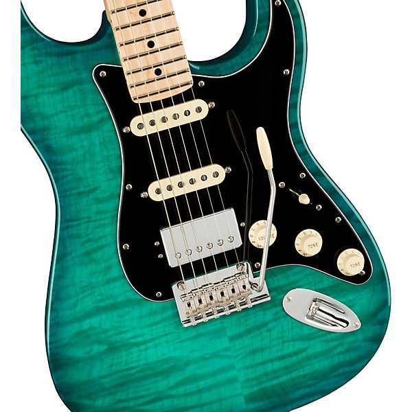 Fender American Showcase QMT Stratocaster HSS Maple Fingerboard