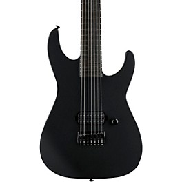 ESP LTD M-7HT BARITONE Black Metal Electric Guitar Black Satin