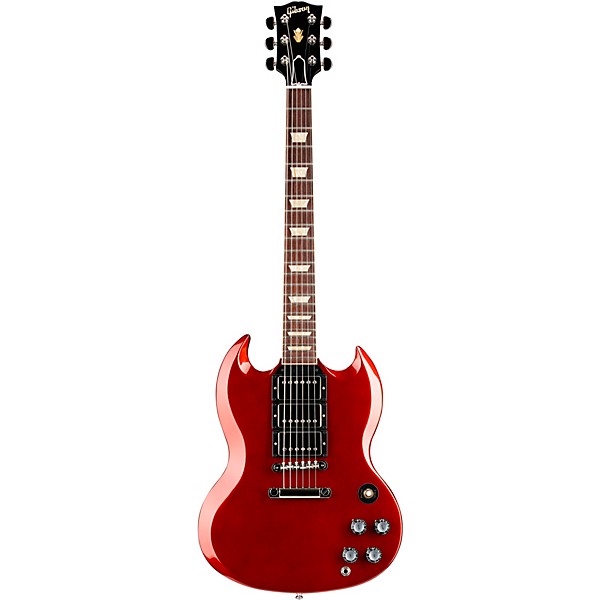 Gibson Custom SG Standard Fat Neck 3-Pickup Electric Guitar Sparkling Burgundy