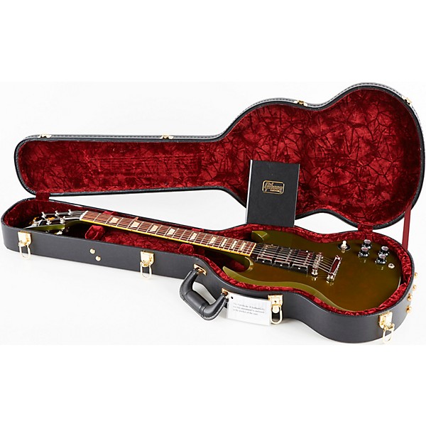 Gibson Custom SG Standard Fat Neck 3-Pickup Electric Guitar Antique Metallic Teal