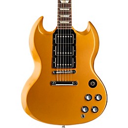 Gibson Custom SG Standard Fat Neck 3-Pickup Electric Guitar Double Gold