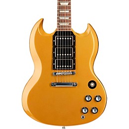 Gibson Custom SG Standard Fat Neck 3-Pickup Electric Guitar Double Gold