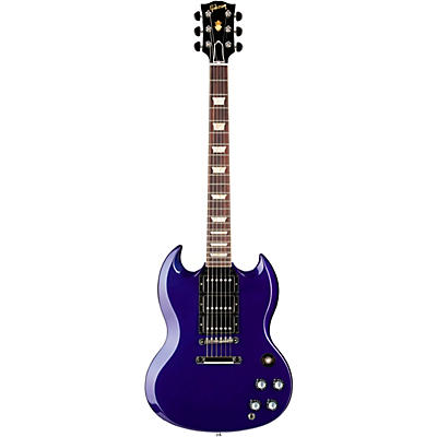 Gibson Custom Sg Standard Fat Neck 3-Pickup Electric Guitar Candy Blue for sale