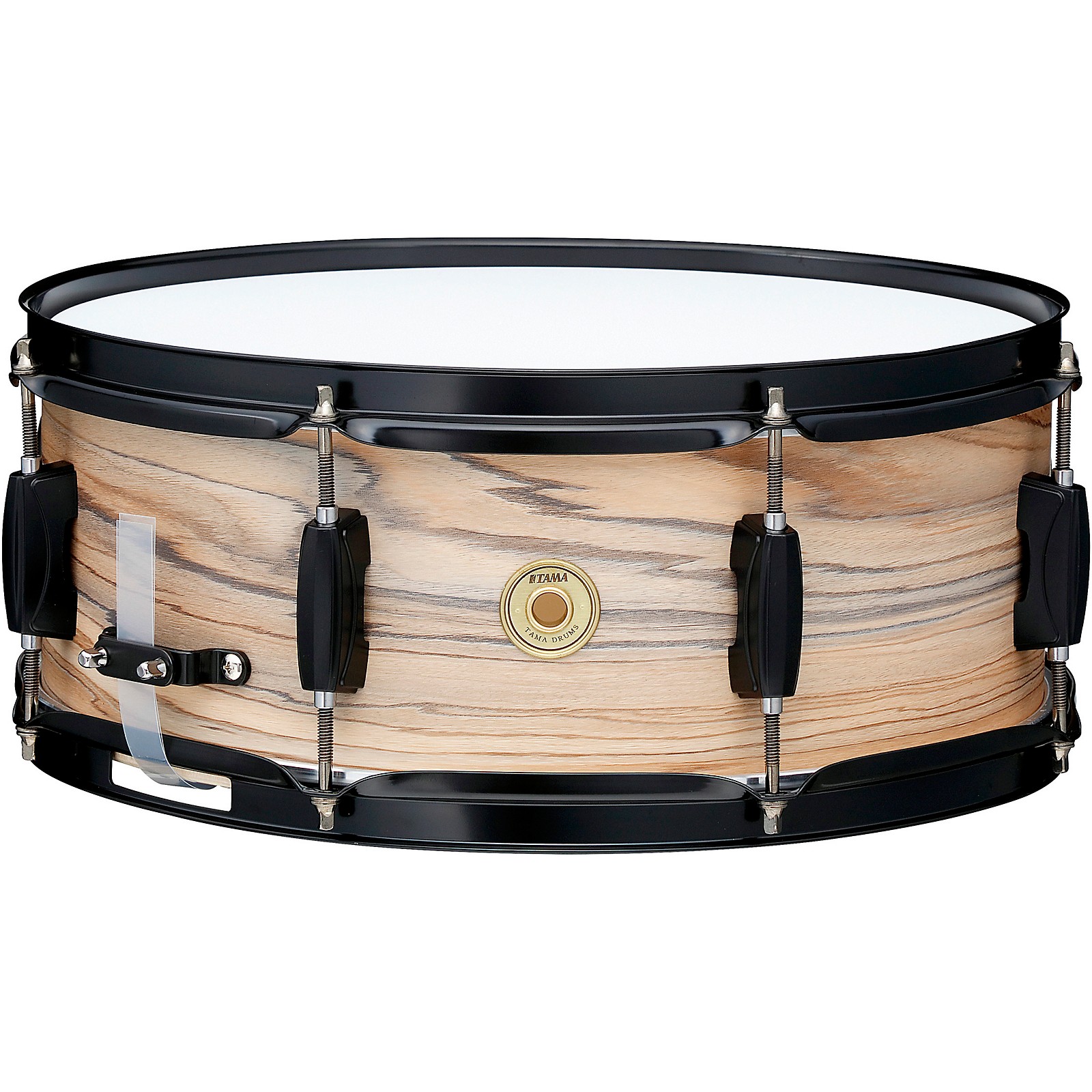 TAMA Woodworks Poplar Snare Drum 14 x 5.5 in. Natural Zebrawood