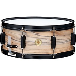 TAMA Woodworks Poplar Snare Drum 14 x 5.5 in. Natural Zebrawood Wrap