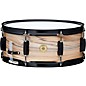 TAMA Woodworks Poplar Snare Drum 14 x 5.5 in. Natural Zebrawood Wrap thumbnail