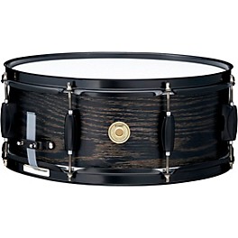 TAMA Woodworks Poplar Snare Drum 14 x 6.5 in. Natural Zebrawo... TAMA Woodworks Poplar Snare Drum 14 x 5.5 in. Black Oak Wrap