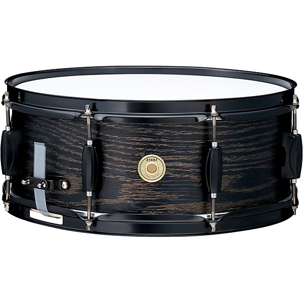 TAMA Woodworks Poplar Snare Drum 14 x 5.5 in. Black Oak Wrap