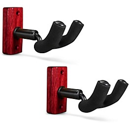 Proline Solid Wood Guitar Hanger - Cherry, 2-Pack