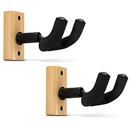 Proline Solid Wood Guitar Hanger - Natural, 2-Pack