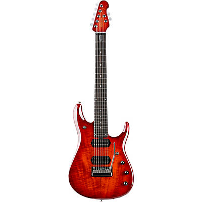 Ernie Ball Music Man John Petrucci 7 Jp7 Koa Top Ebony Fingerboard Electric Guitar Koa for sale