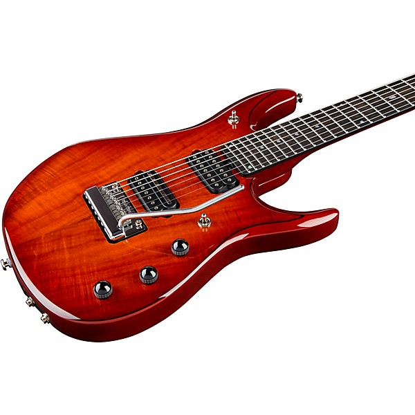 Ernie Ball Music Man John Petrucci 7 JP7 Koa Top Ebony Fingerboard Electric Guitar Koa