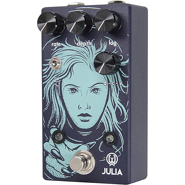 Walrus Audio Julia Analog Chorus/Vibrato V2 Effects Pedal Lavender