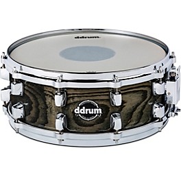 ddrum Dominion Birch Snare Drum With Ash Ve... ddrum Dominion Birch Snare Drum With Ash Veneer 14 x 5.5 in. Transparent Black