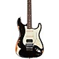 Fender Custom Shop 60 Stratocaster HSS Floyd Rose Heavy Relic Rosewood Fingerboard Electric Guitar Black thumbnail